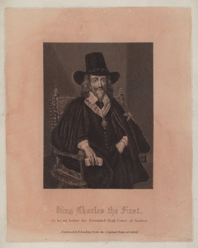 Le roi Charles Ier, alors qu