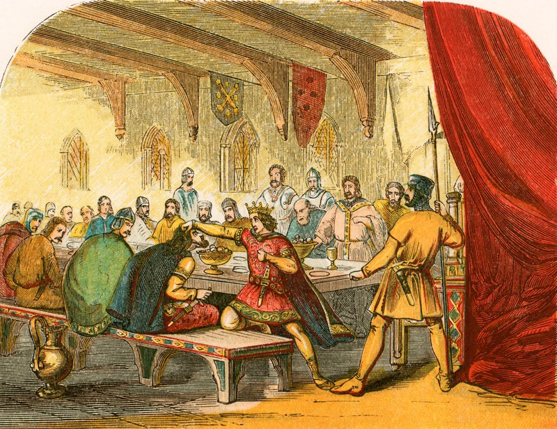 Le roi Edmond et les voleurs - English School