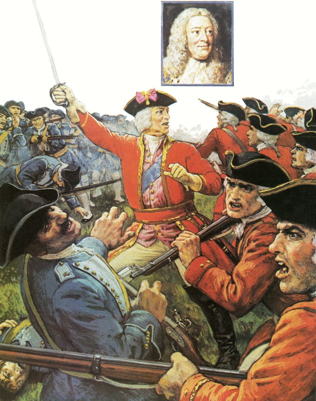 Le roi George II : Dernier des rois guerriers - English School