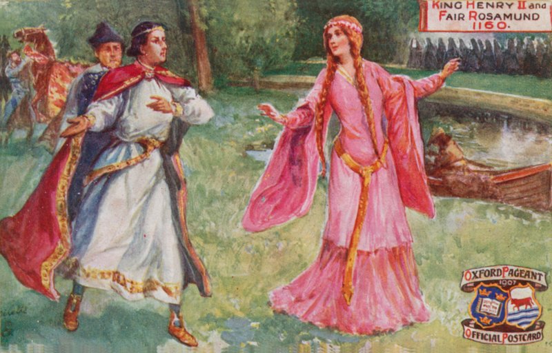 Le roi Henri II et la belle Rosamund, 1160 - English School