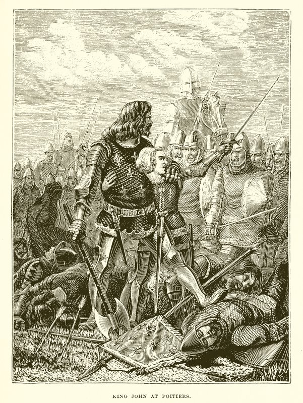 Le roi Jean à Poitiers - English School