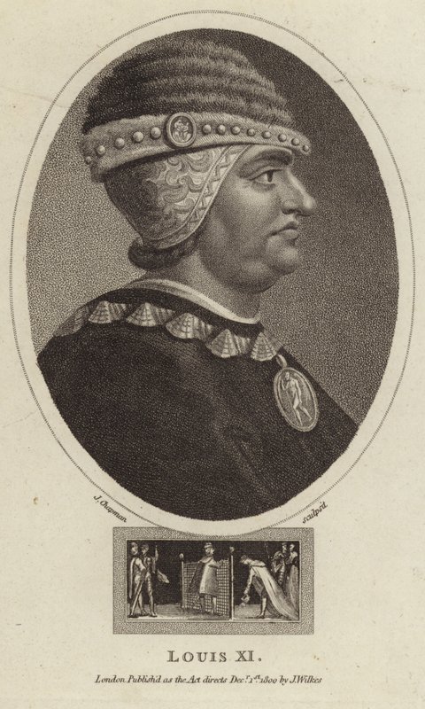 Le roi Louis XI de France - English School
