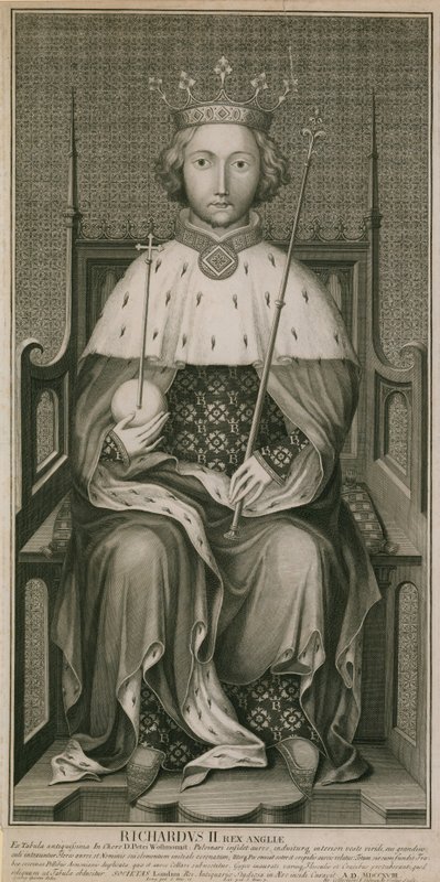 Roi Richard II, Abbaye de Westminster, Londres - English School