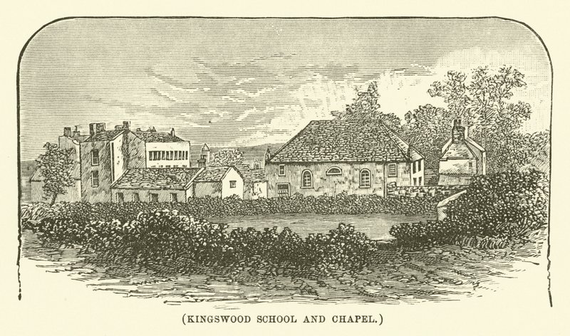 École et chapelle de Kingswood (gravure) - English School
