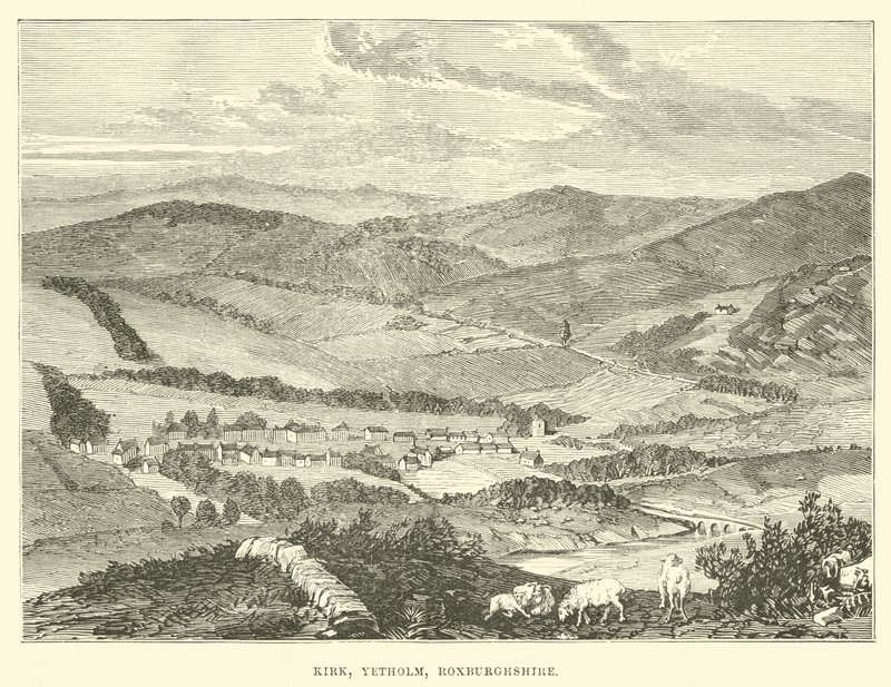 Kirk, Yetholm, Roxburghshire - English School