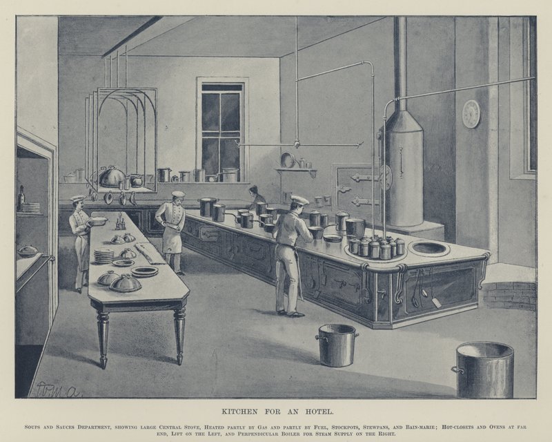 Cuisine pour un hôtel - English School