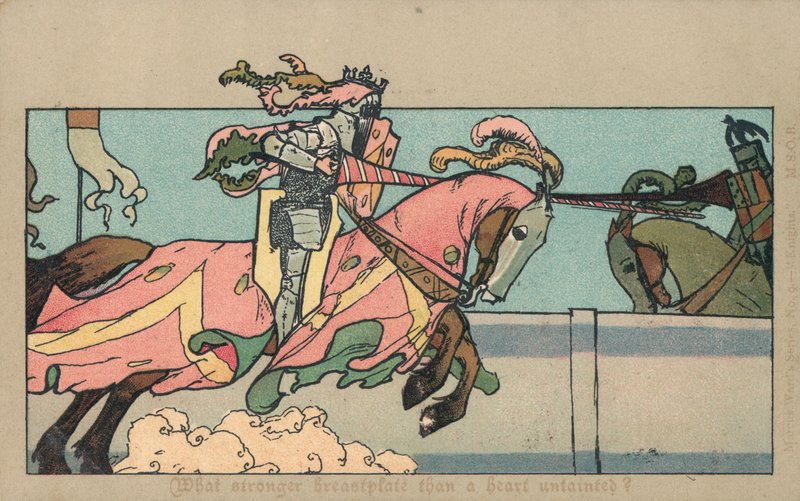 Chevaliers à cheval - English School