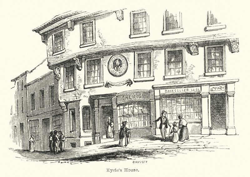 Maison de Kyrle (gravure) - English School