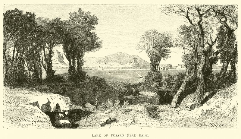 Lac de Fusaro près de Baiae - English School