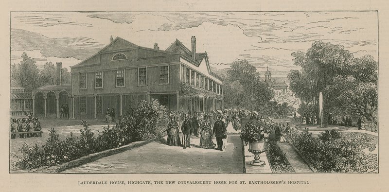 Lauderdale House, Highgate, Londres, le nouveau foyer de convalescence pour l