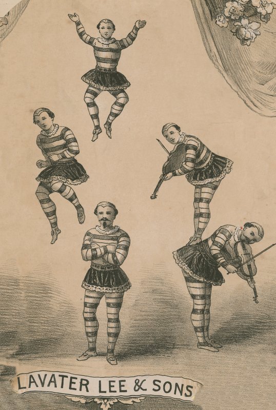 Lavater Lee et Fils, acrobates - English School