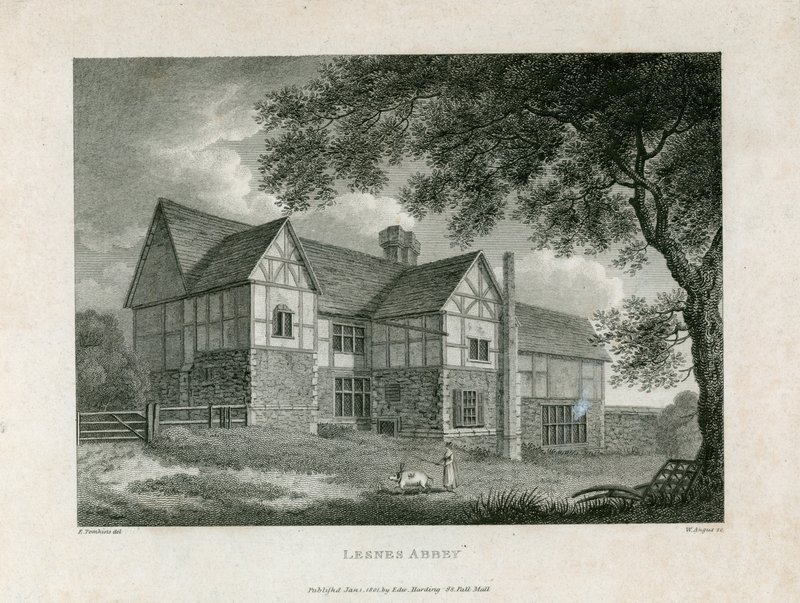 Abbaye de Lesnes dans le Kent - English School
