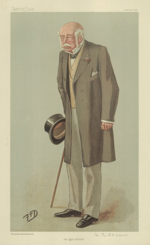 Lieutenant-colonel Sir George Archibald Leach - English School