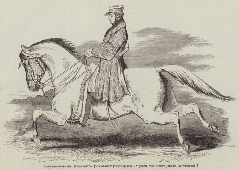 Lieutenant-général Codrington, commandant de l