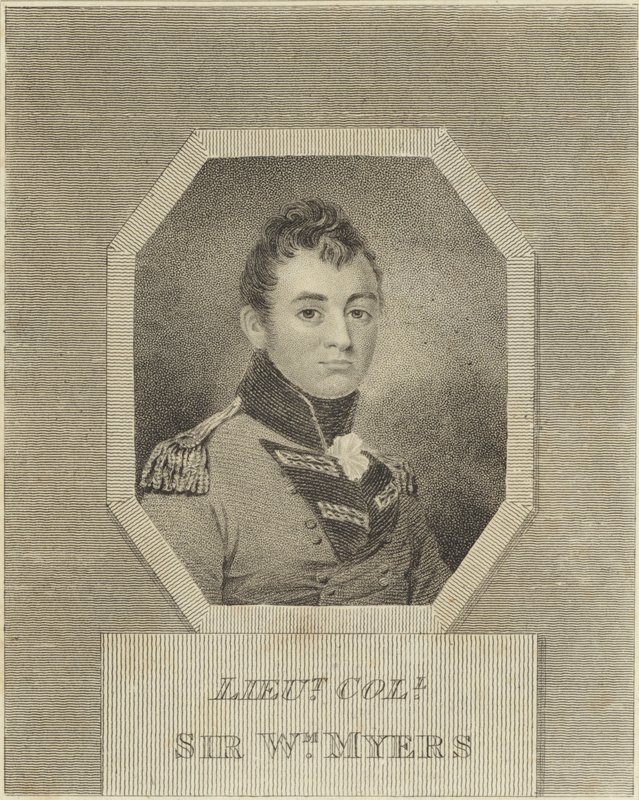 Lieutenant-colonel Sir William Meyers - English School