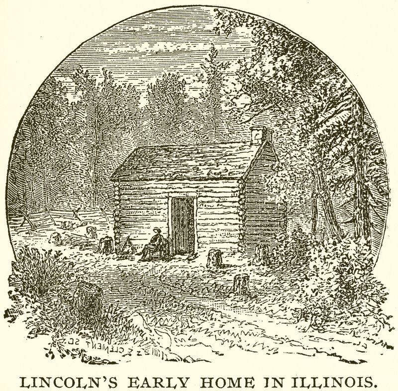Première maison de Lincoln en Illinois - English School