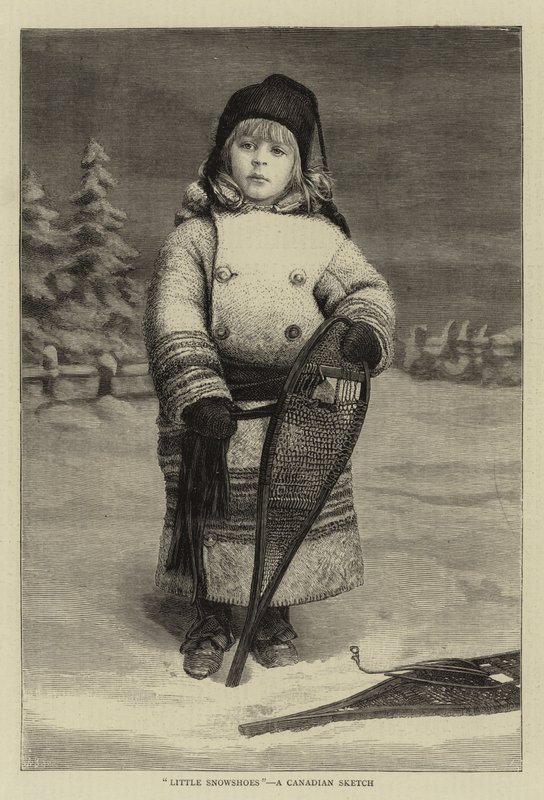 "Petites raquettes", une esquisse canadienne - English School