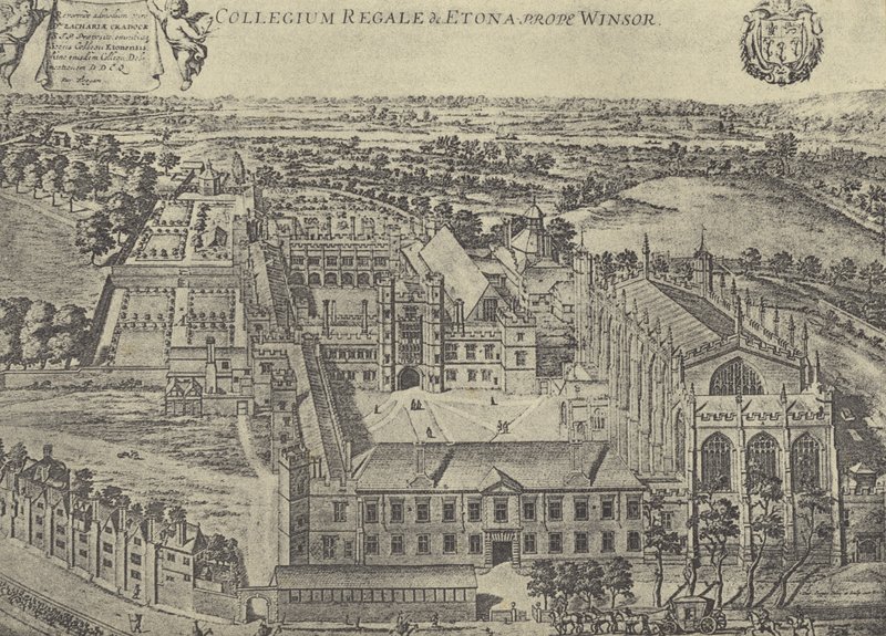 Gravure de Loggan, vers 1685 (gravure) - English School
