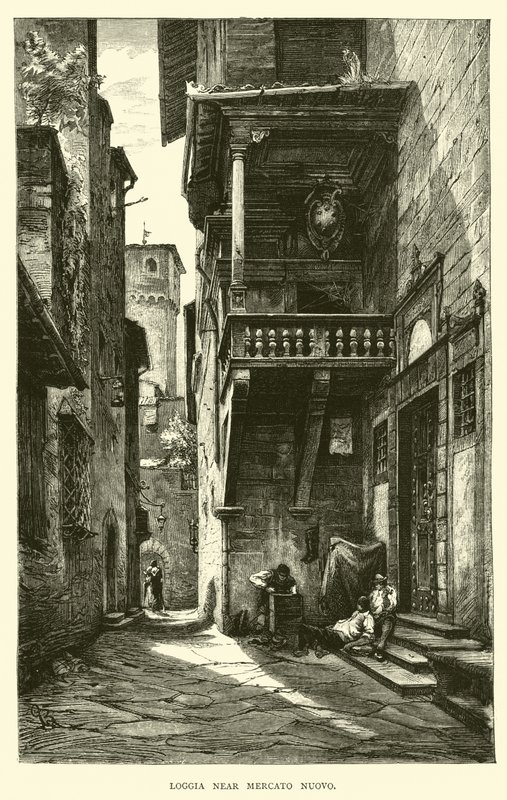 Loggia près du Mercato Nuovo - English School