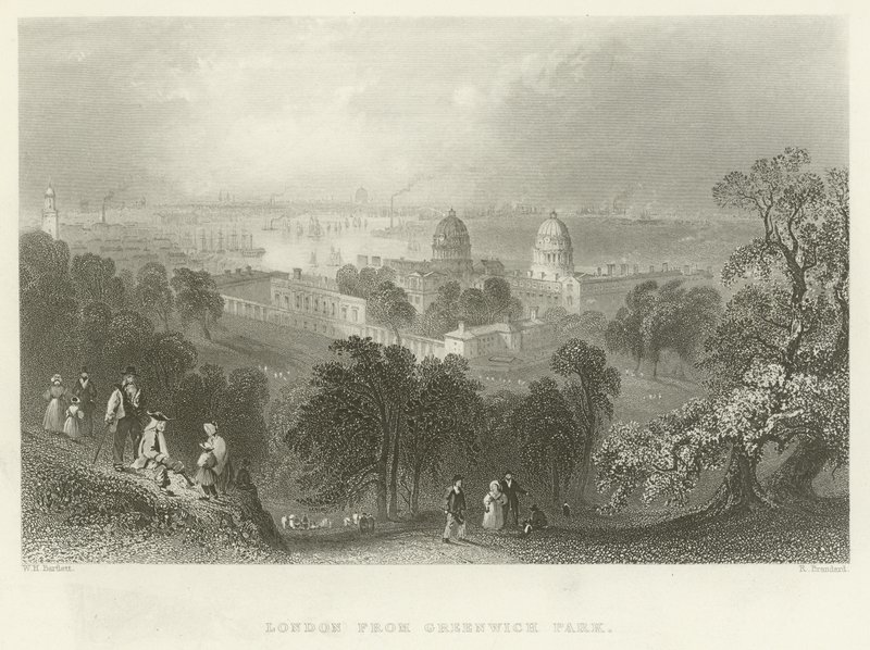 Londres depuis Greenwich Park - English School