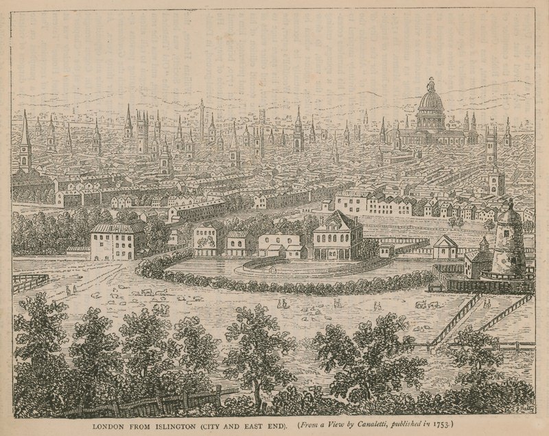 Londres depuis Islington (City et East End) - English School