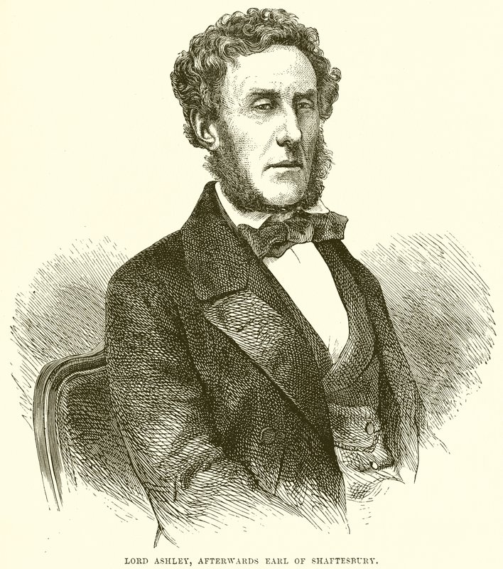 Lord Ashley, plus tard Comte de Shaftesbury - English School