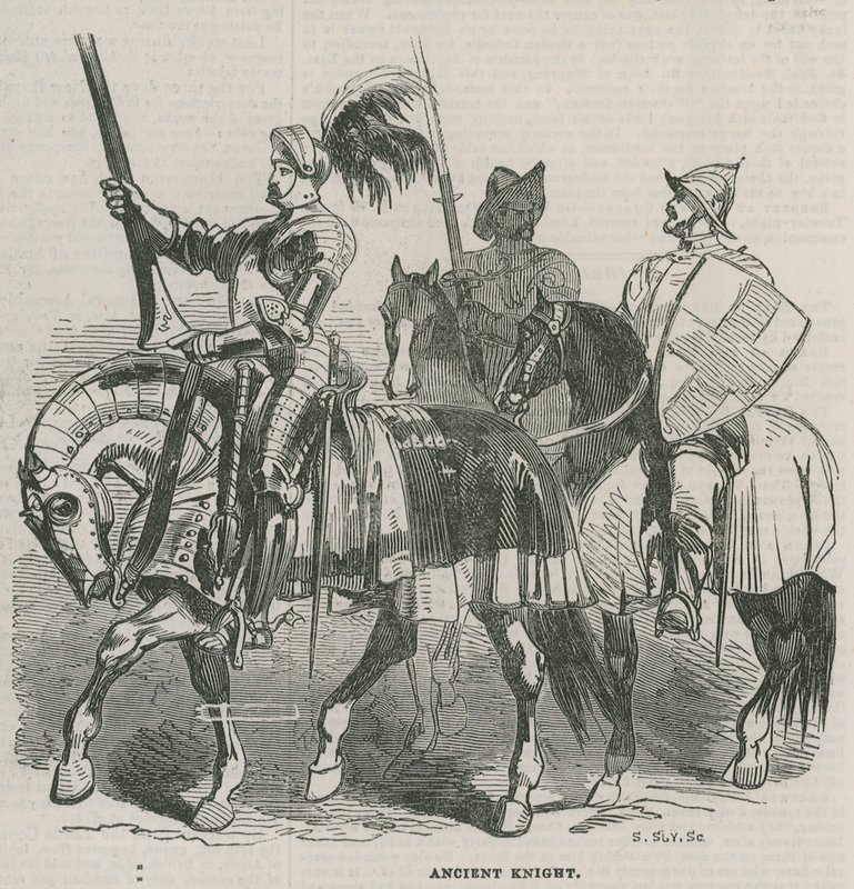 Défilé du Lord Maire - chevalier ancien - English School