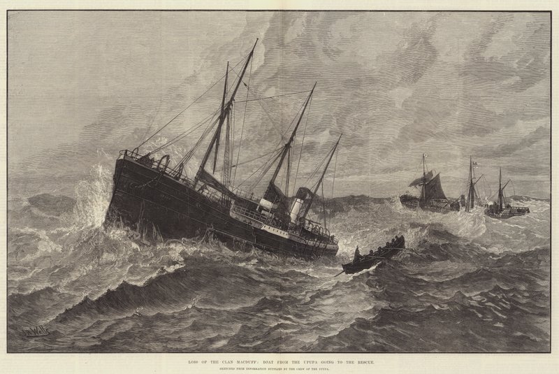 Perte du Clan Macduff, bateau de l