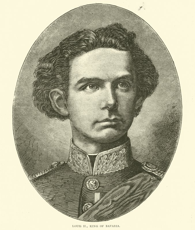 Louis II, Roi de Bavière - English School