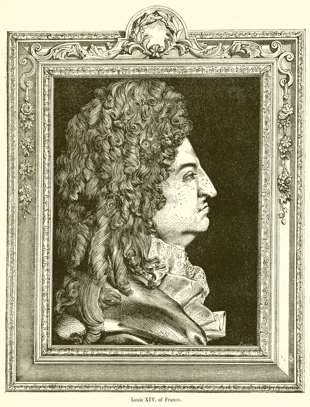 Louis XIV de France - English School