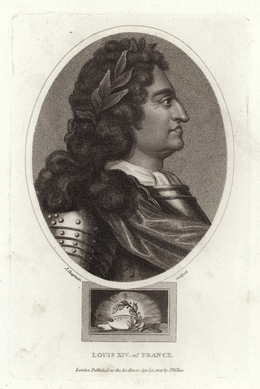 Louis XIV de France - English School