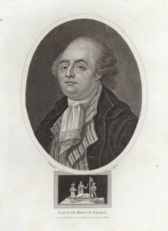 Louis XVI Roi de France - English School
