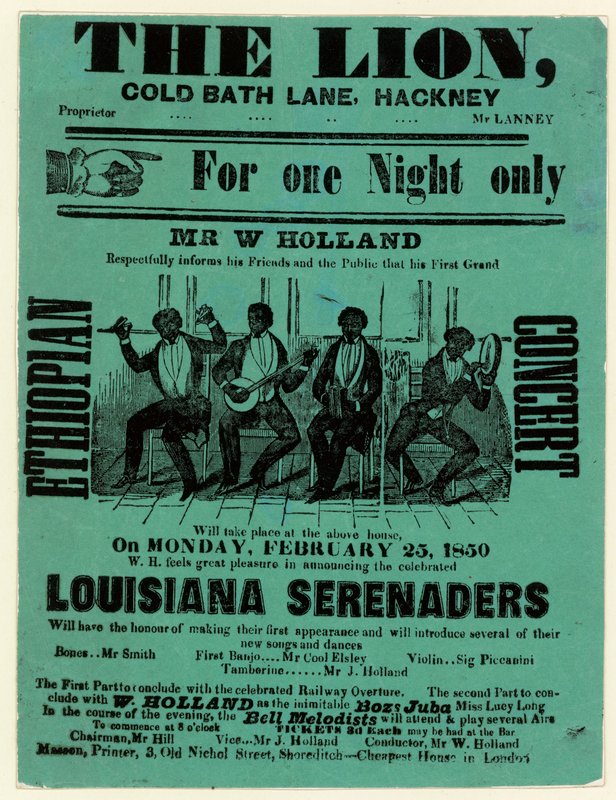 Louisiana Serenaders au Lion, Hackney - English School
