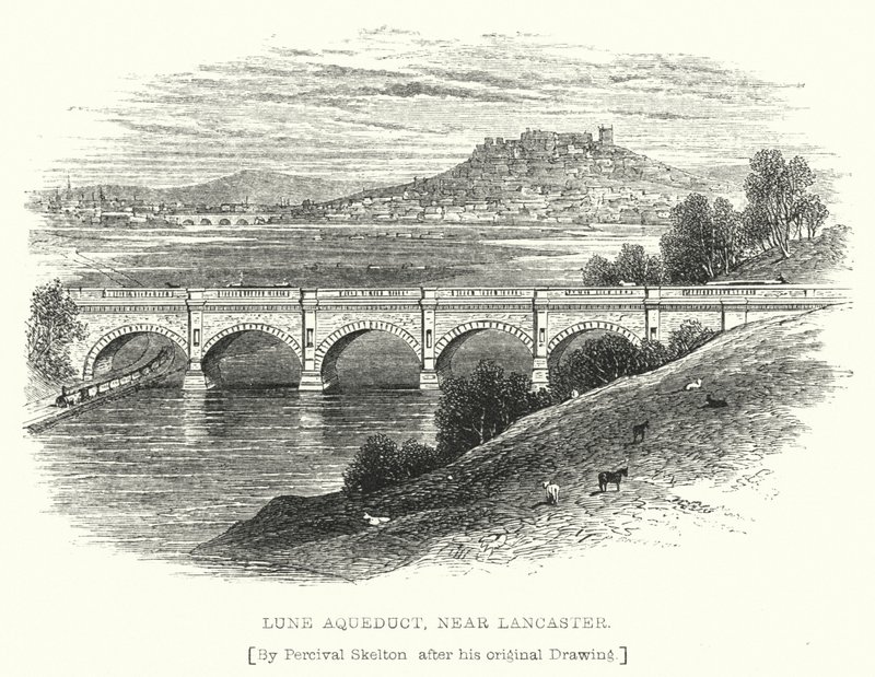 Aqueduc de Lune, près de Lancaster - English School