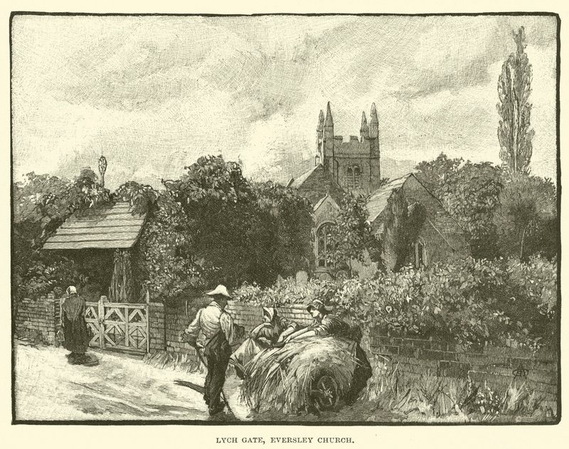 Porte de Lych, église d