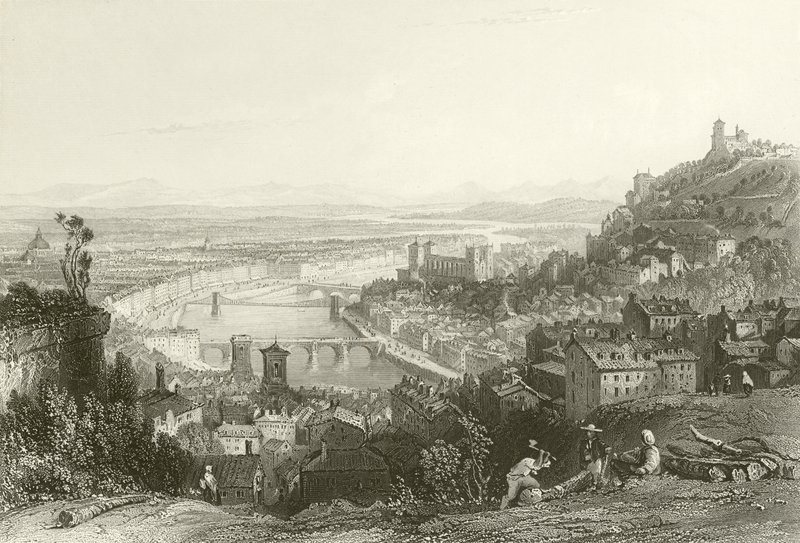 Lyon, depuis La Croix-Rousse - English School