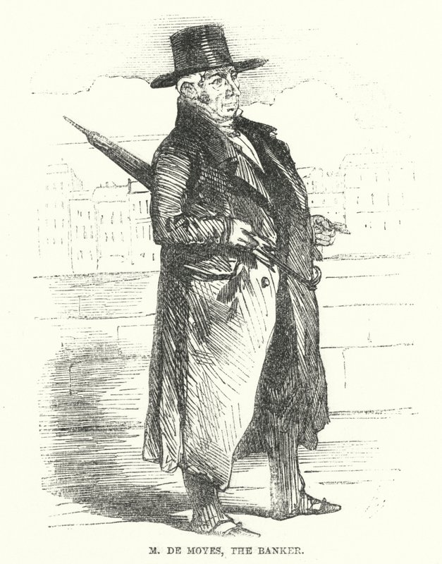 M. De Moyes, le banquier (gravure) - English School