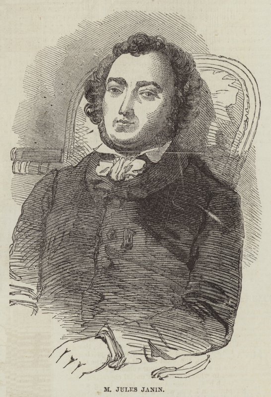 M Jules Janin (gravure) - English School