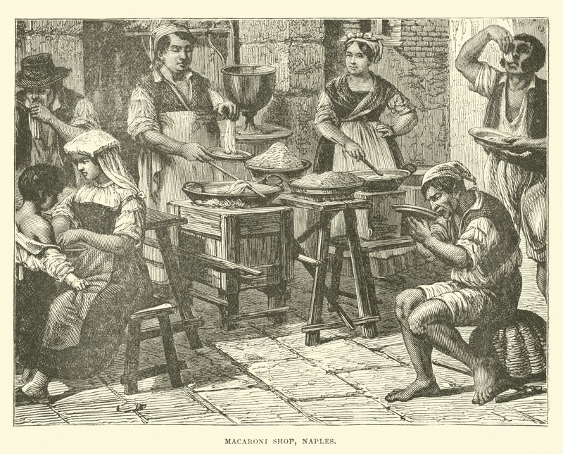 Boutique de macaroni, Naples - English School
