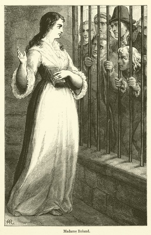 Madame Roland (gravure) - English School