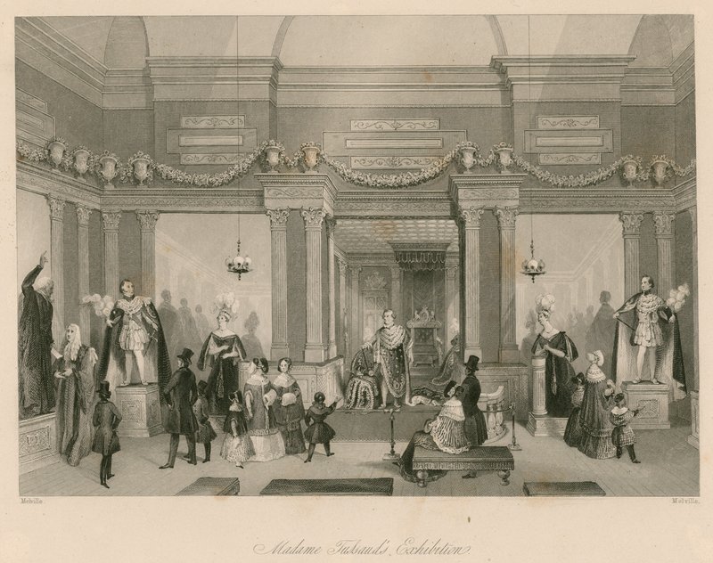 Exposition de Madame Tussauds, Bazar, Baker Street, Londres - English School