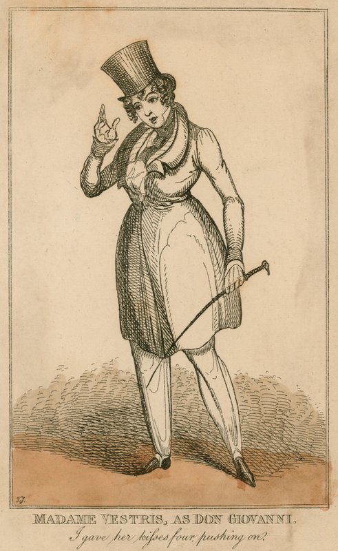 Madame Vestris en Don Giovanni - English School