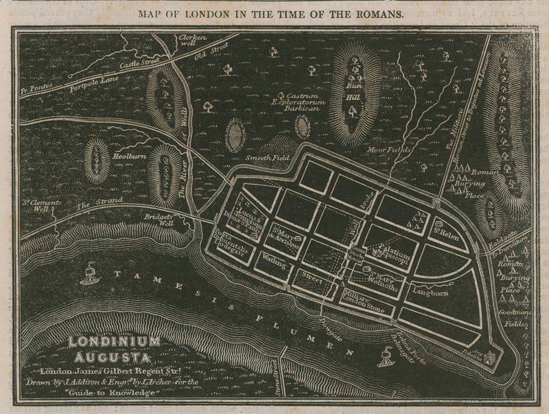 Carte de Londres à l