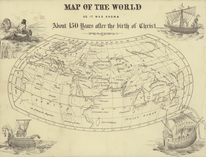 Carte du monde telle qu