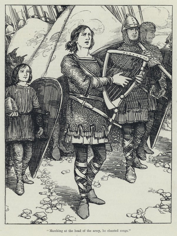 En marchant à la tête de l