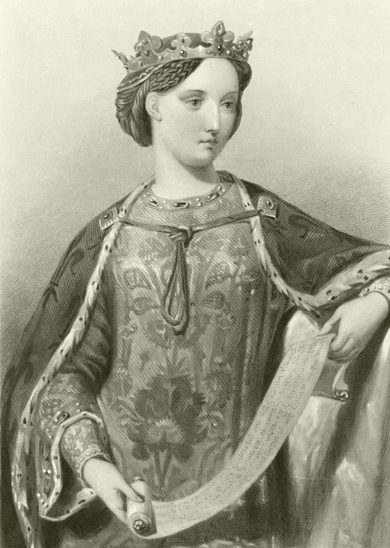 Marguerite de France, reine du roi Édouard I - English School