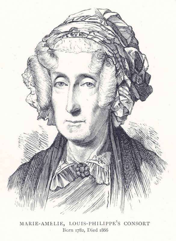 Marie-Amélie, Consort de Louis-Philippe - English School