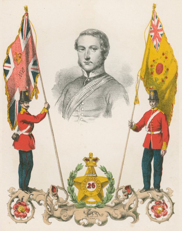 Marquis de Dalhousie, ancien colonel des 26e Cameronians - English School