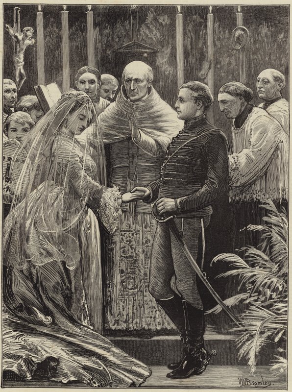 Mariage de Mlle Fox et du Prince Liechtenstein à la Pro-Cathédrale - English School