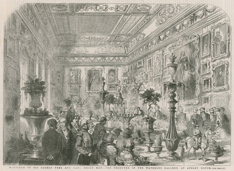Mariage de Sir Robert Peel et Lady Emily Hay - English School
